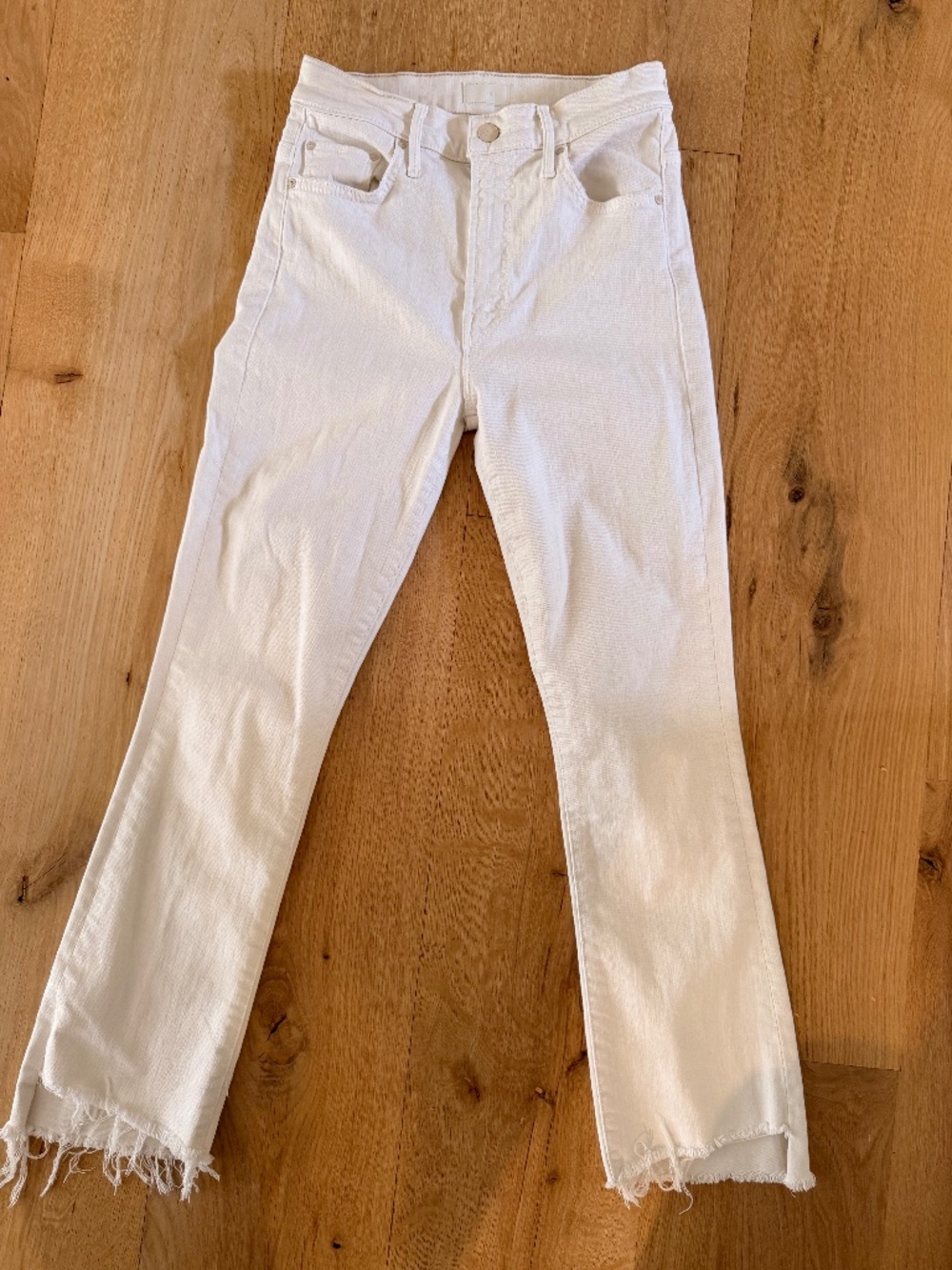 MOTHER Crop Step Jeans